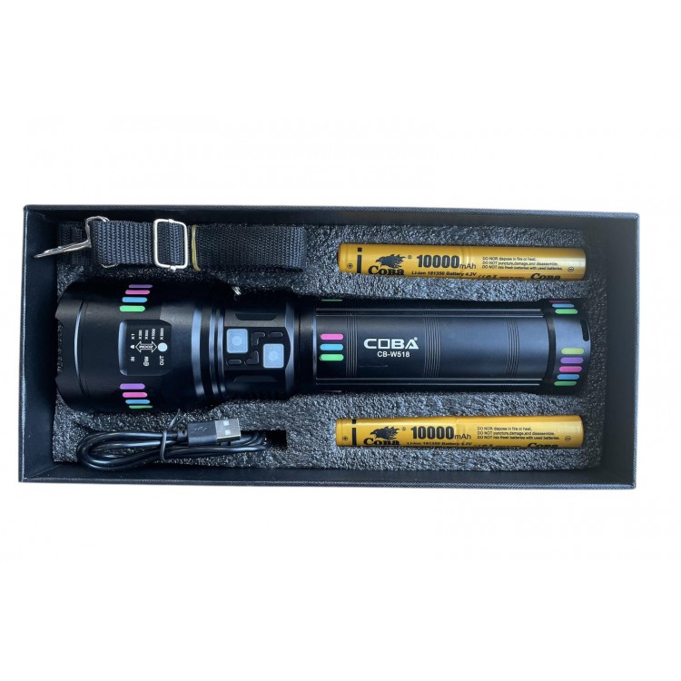 Мощен LED  фенер COBA CB-W518