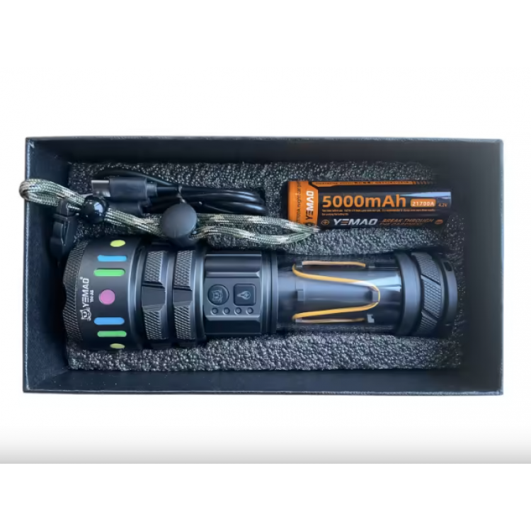 Мощен LED фенер YEMAO YM-A5