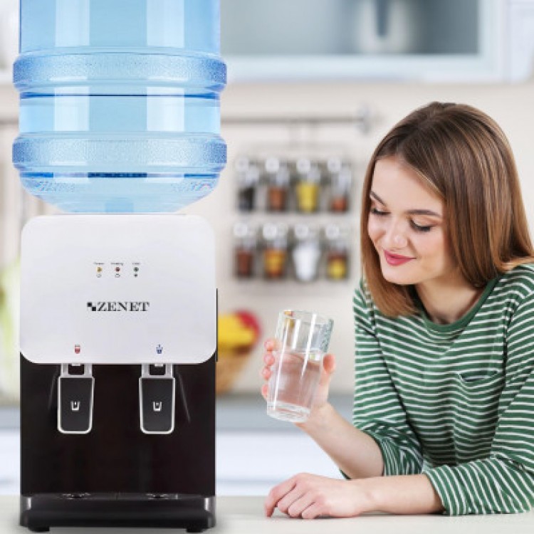 Електрически диспенсър за топла и студена вода ZENET ZET-311- БЯЛ