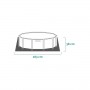 Басейн INTEX Canopy Metal Frame 28209NP, 183x38 cm