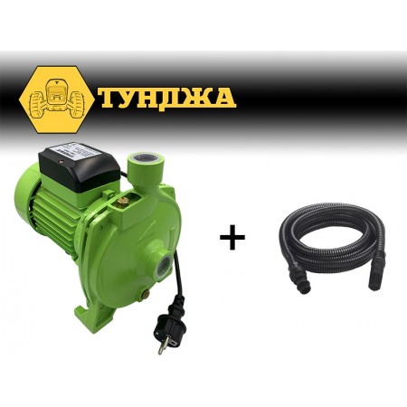 Помпа водна ТУНДЖА ПВ-750 750W 1" Комплект със смукателен маркуч 7м
