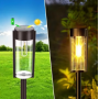 2 Броя градинска соларна лампа XF-2902 2 Броя градинска соларна лампа XF-2902