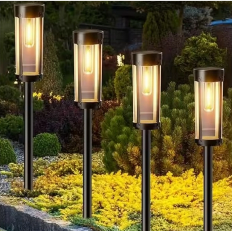 2 Броя градинска соларна лампа XF-2902 2 Броя градинска соларна лампа XF-2902