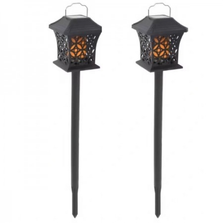 2 Броя градинска соларна лампа за комари XF-1012А