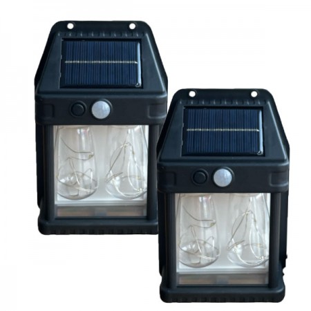 2 БРОЯ ГРАДИНСКА СОЛАРНА ЛАМПА HW-889C-1