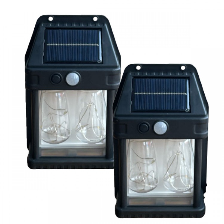 2 БРОЯ ГРАДИНСКА СОЛАРНА ЛАМПА HW-889C-1