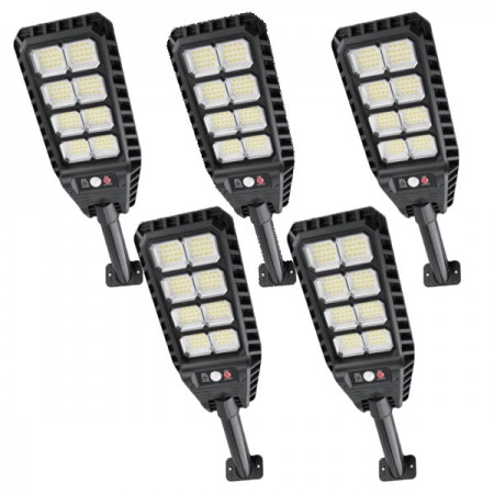 5 Броя соларна лампа DRAGON SWP-144LED 2400W