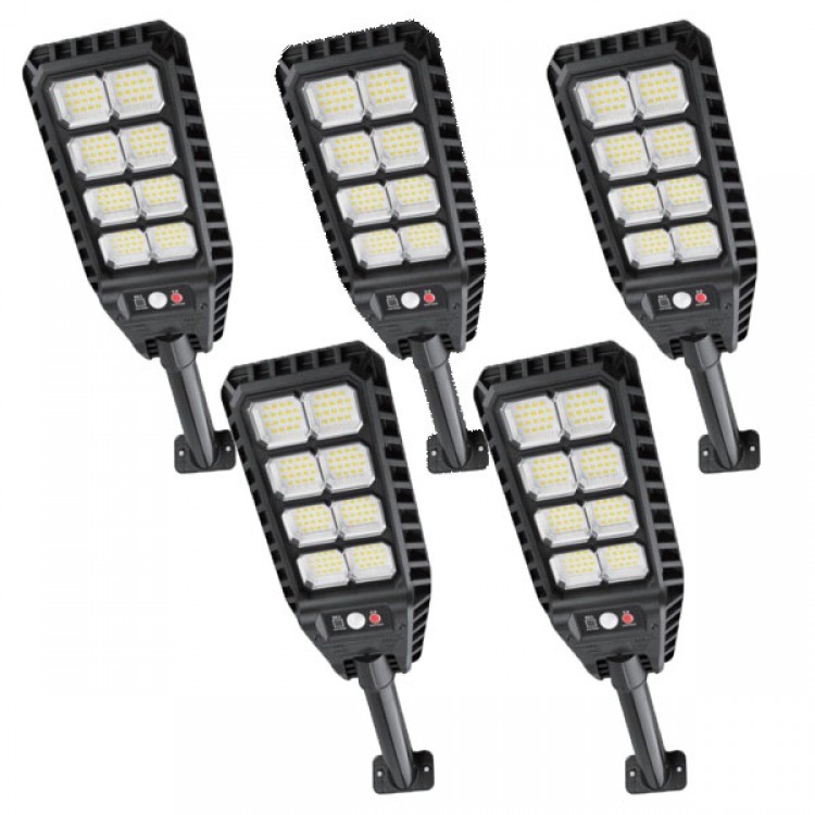 5 Броя соларна лампа DRAGON SWP-144LED 2400W