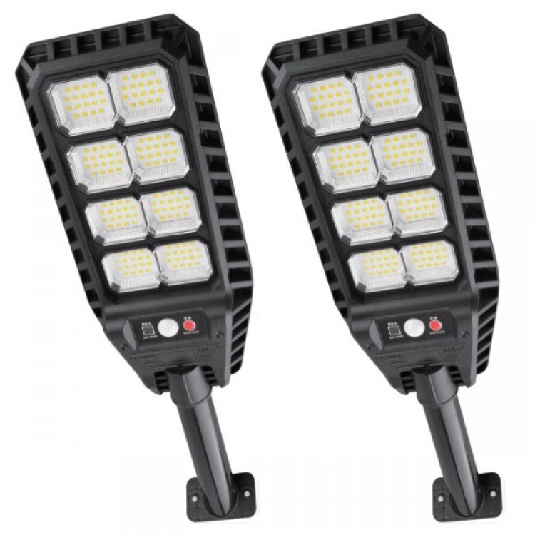 2 Броя соларна лампа DRAGON SWP-144LED 2400W 2 Броя соларна лампа DRAGON SWP-144LED 2400W