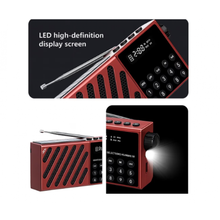 Радио соларно JOC H6138REC-S