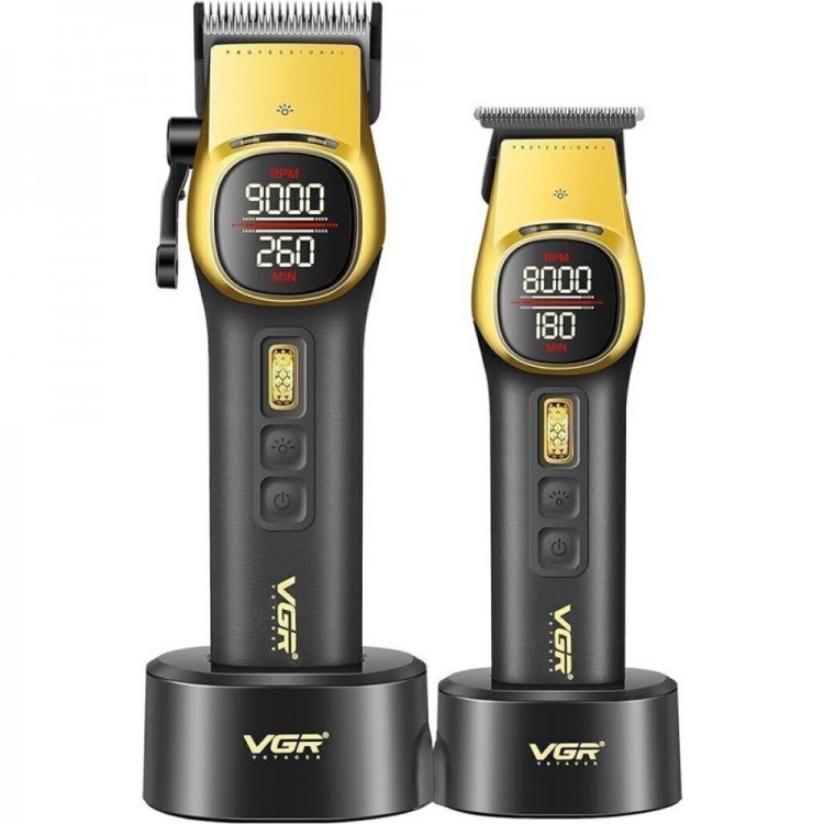 Комплект машинки за подстригване и контури Combo VGR V-885 S2 Комплект машинки за подстригване и контури Combo VGR V-885 S2