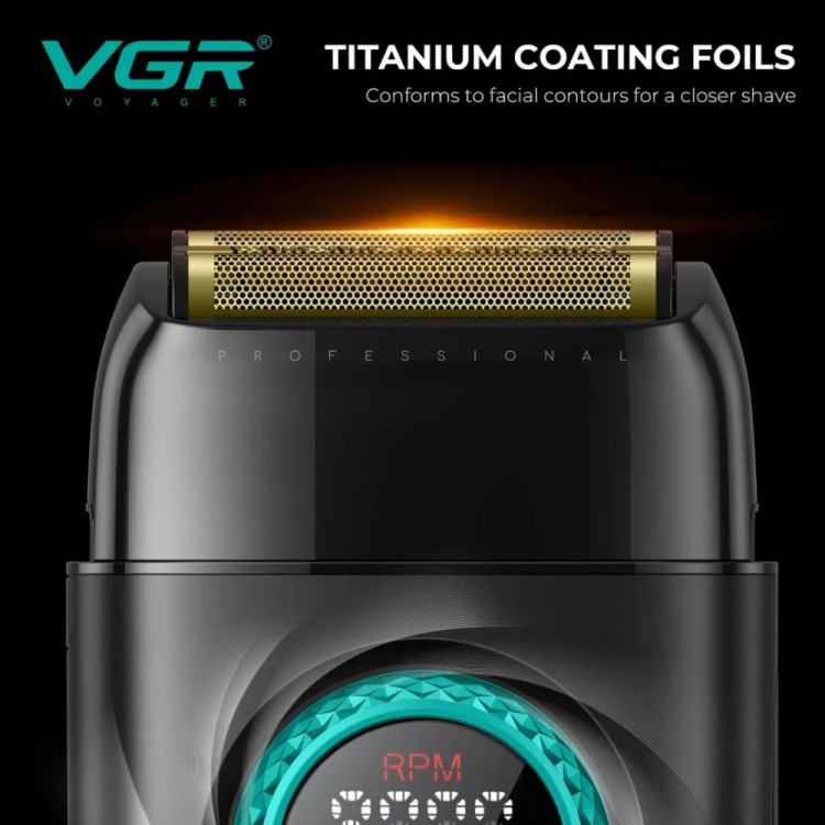 Професионален комплект за барбери VGR Stepless Pro 3 в 1 BLACK Професионален комплект за барбери VGR Stepless Pro 3 в 1 BLACK