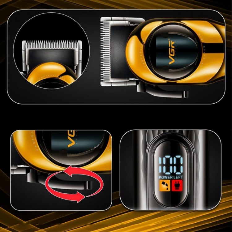 Професионална машинка за подстригване VGR V-166 Професионална машинка за подстригване VGR V-166