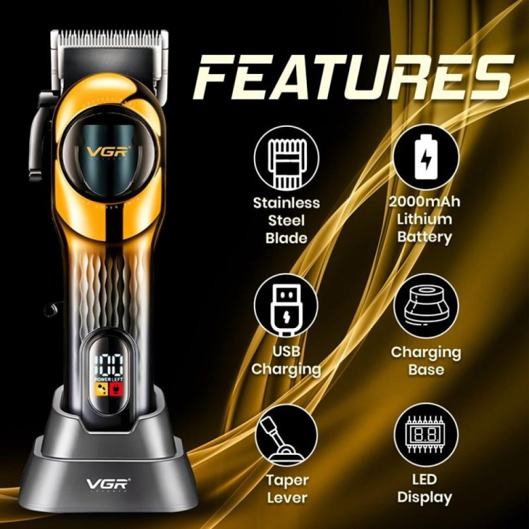 Професионална машинка за подстригване VGR V-166 Професионална машинка за подстригване VGR V-166