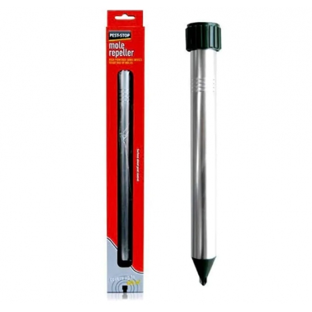 Електронен уред против къртици и сляпо куче с ултразвук и механична вибрация Pest Stop 800 кв.м