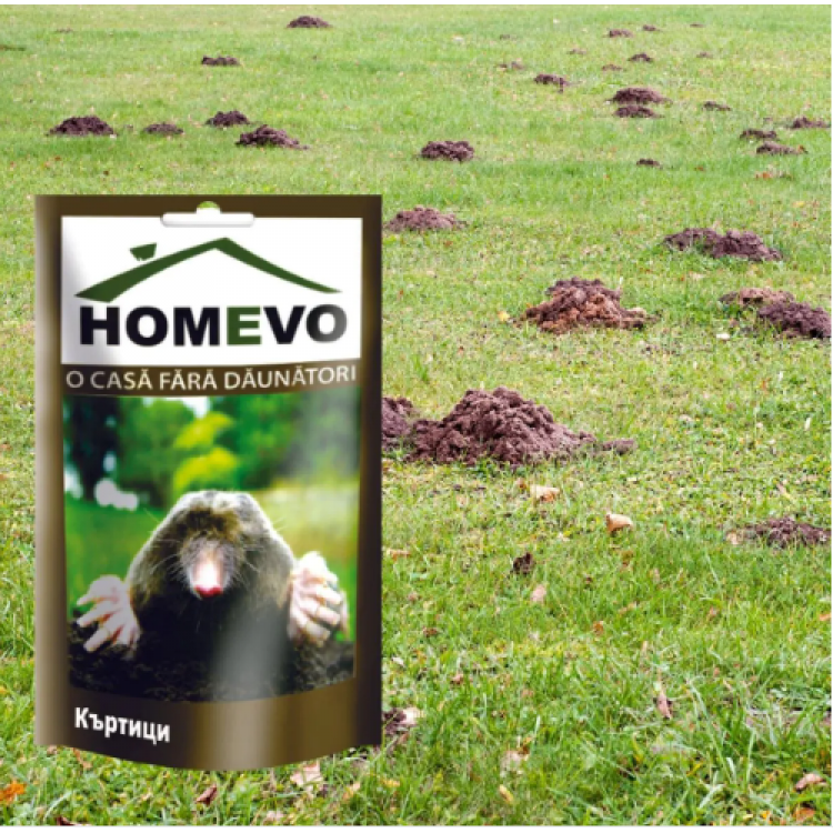 Натурален препарат против къртици Homevo 50 gr Натурален препарат против къртици Homevo 50 gr