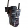 Соларна двойна WiFi камера 10MP с 10 диода LYLU