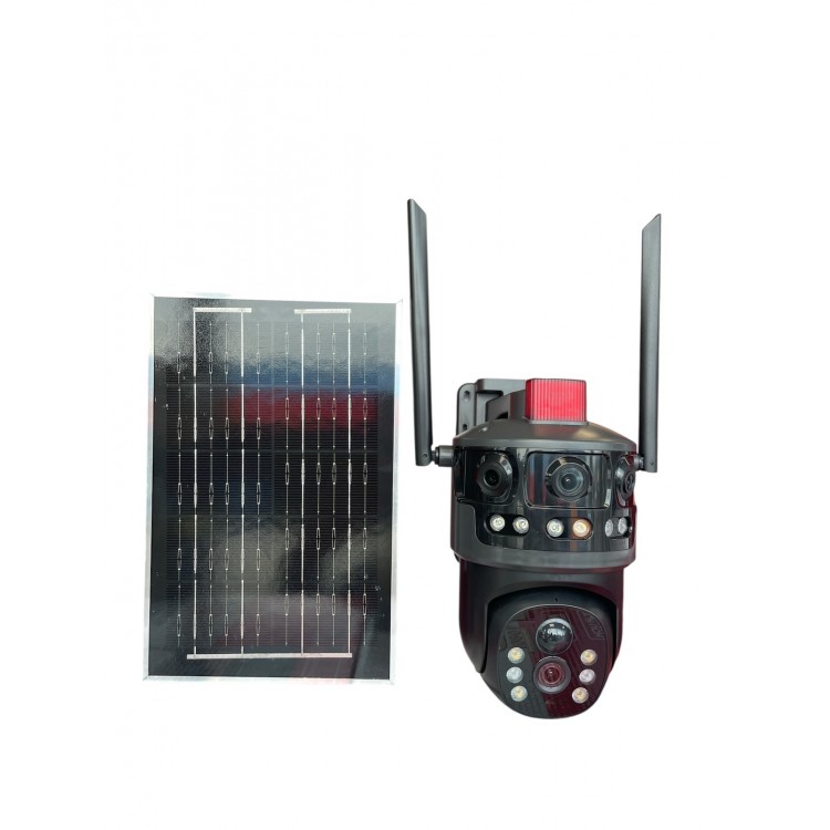 Соларна камера 4 лещи 12 диода и аларма