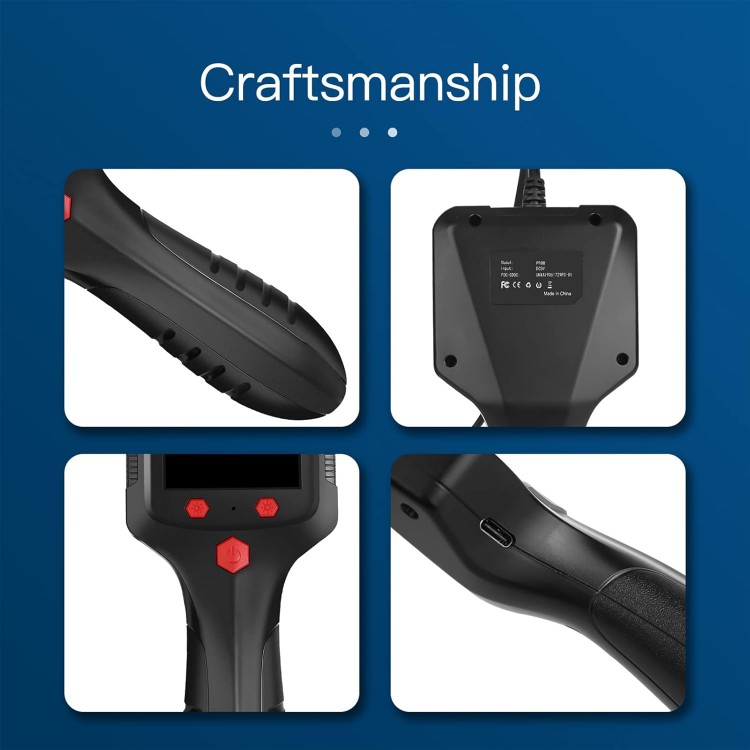 Pro Професионален eндоскоп бороскоп камера с 2.4" дисплей с 5м кабел Pro Професионален eндоскоп бороскоп камера с 2.4" дисплей с 5м кабел