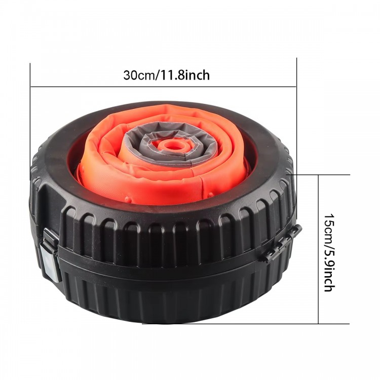 Авариен Комплект Светлоотразителен Конус 11 Части За Автомобил Кола Камион