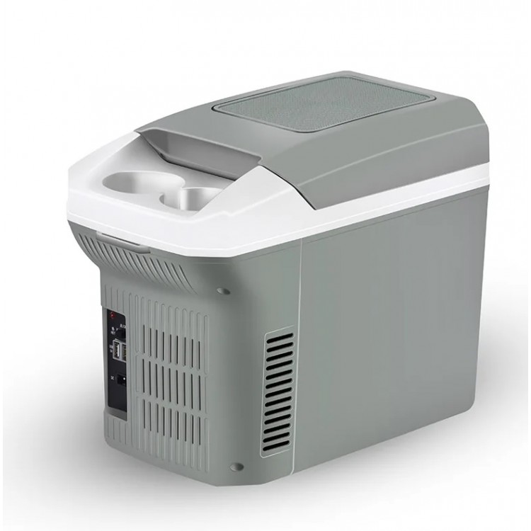 Електрическа хладилна кутия – 8L | Охлаждане и подгряване | 12V / 220V