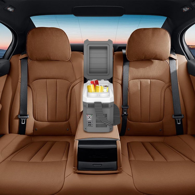 Електрическа хладилна кутия – 8L | Охлаждане и подгряване | 12V / 220V