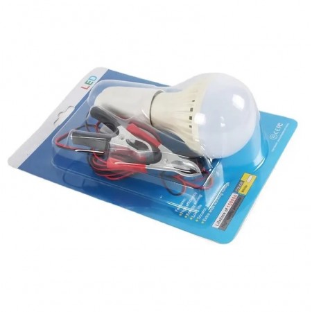 Подвижна работна LED лампа с щипки кабел и ключ 12V 9W Подвижна работна LED лампа с щипки кабел и ключ 12V 9W