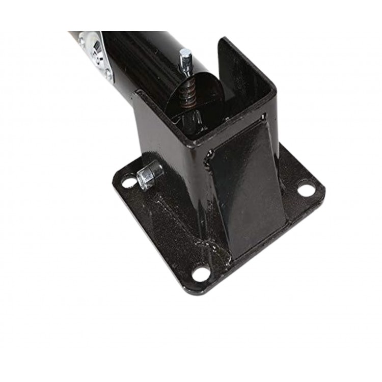 Сгъваем стоманен стълб - колче за ограничаване на паркоместа със заключваща система – 60 см, 3 ключа