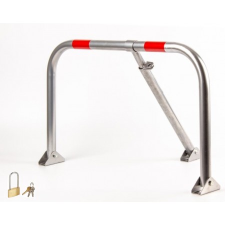 Скоба за блокиране на паркомясто паркинг с катинар - 67 x 46 x 30 см