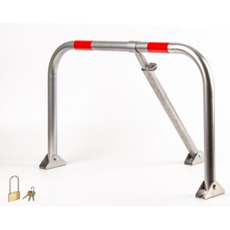 Скоба за блокиране на паркомясто паркинг с катинар - 67 x 46 x 30 см