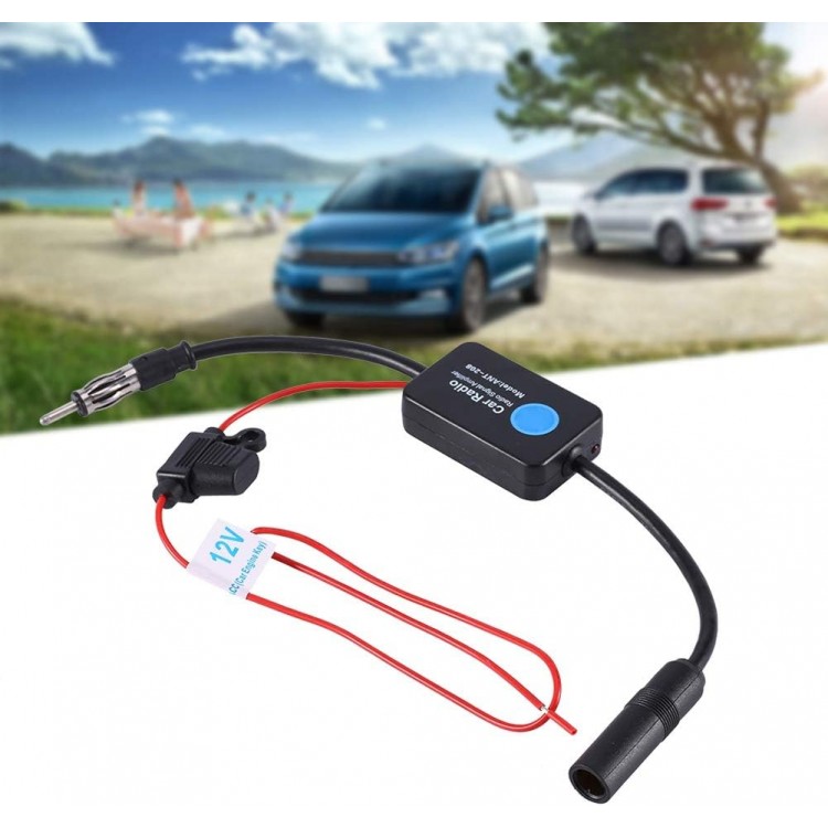 Усилвател за радио Антена Адаптер 12V Усилвател за радио Антена Адаптер 12V
