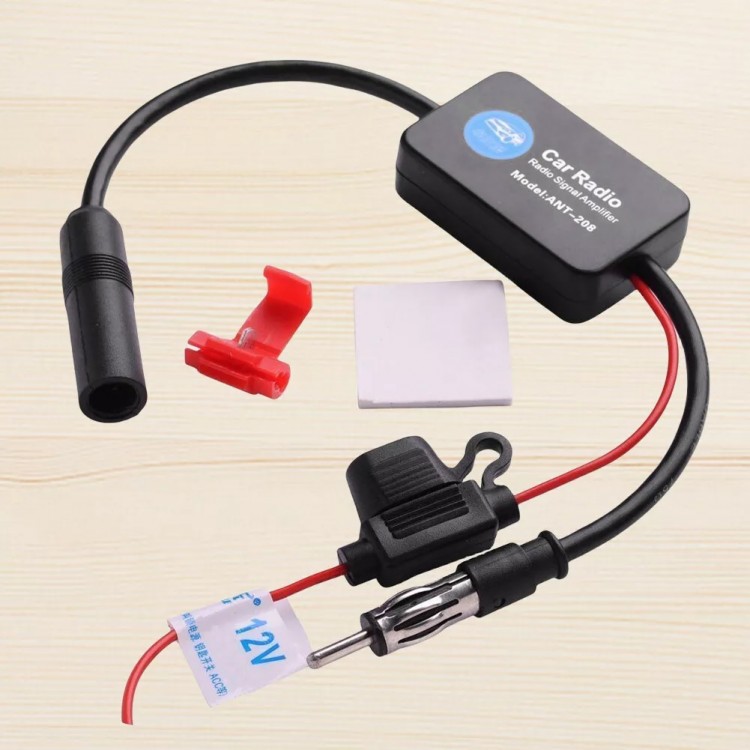 Усилвател за радио Антена Адаптер 12V Усилвател за радио Антена Адаптер 12V