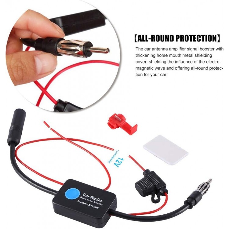 Усилвател за радио Антена Адаптер 12V Усилвател за радио Антена Адаптер 12V