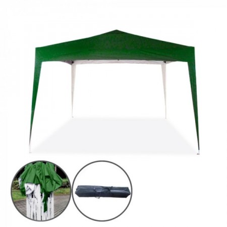 Градинска сгъваема шатра Pop-Up My Garden TLC023-A, Полиестер, 3 х 3 м, Зелен