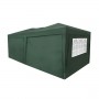 Сгъваема шатра 3 х 6 м, 3 регулируеми височини, Зелен