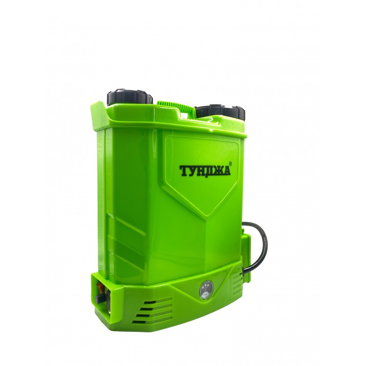 Акумулаторна пръскачка с 12V 8Ah Li-ion батерия и телескопичен удължител ТУНДЖА 12 литра
