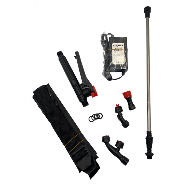 Пръскачка акумулаторна с телескопичен удължител ТУНДЖА 12 литра. 12V 8Ah