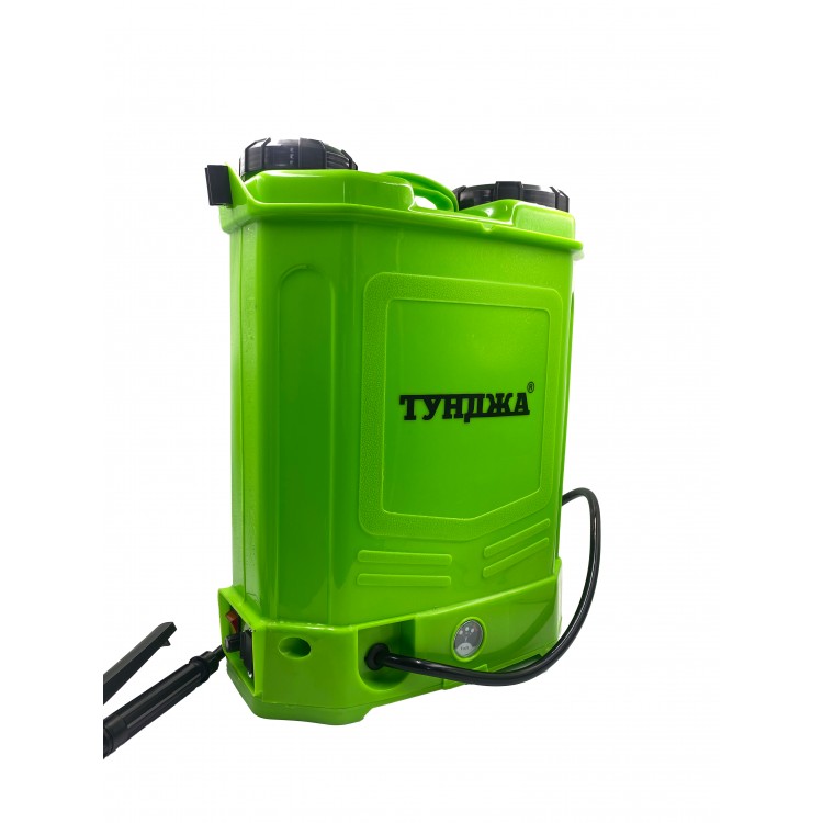 Пръскачка акумулаторна с телескопичен удължител ТУНДЖА 16 литра. 12V 8Ah