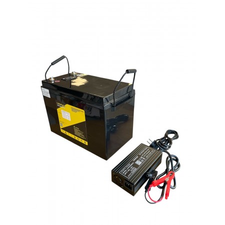 Тягов акумулатор 12V 200Ah със зарядно 20А LifePo4 LiitoKala