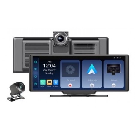 Мултимедия CarPlay Android,iOS Auto с 2 Камери H605D-DVR 10.26инч