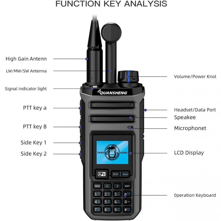 Радиостанция Quansheng TK11(5)