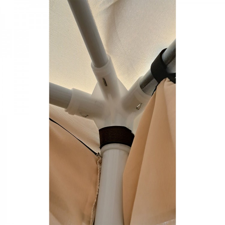 Шатра тип павилион - 300x300см - H245см - бежов - TG-001