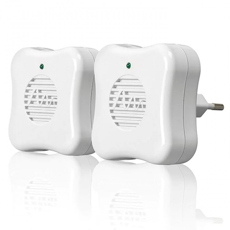 2 Броя ултразвуков уред против мишки и плъхове без отрова, пестициди и химикали, Gardigo 66986