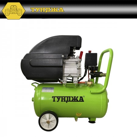 Компресор ТУНДЖА КВ25 25л, 1.5kW, 8bar