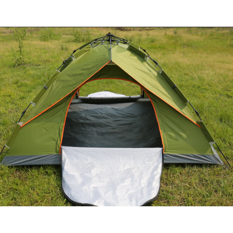 Автоматична двуслойна къмпинг палатка, 2.1х2 метра