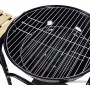 Голямо дворно барбекю 45см. диаметър с две маси и колелца