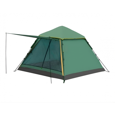 Автоматична голяма къмпинг шатра, 3х3х2 метра, Два входа и комарници