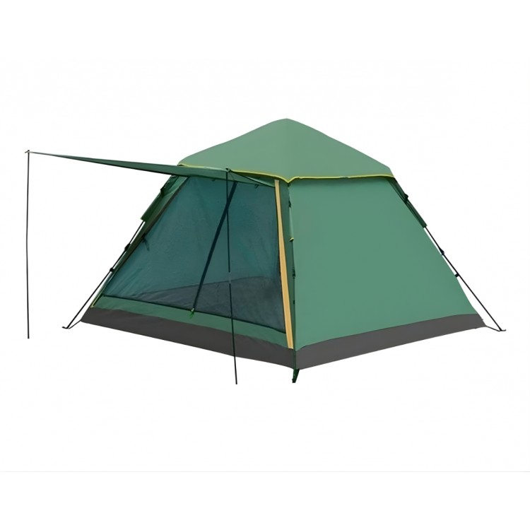 Автоматична голяма къмпинг шатра, 3х3х2 метра, Два входа и комарници