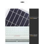 Соларен LED прожектор Jortan 3000W с отделен панел