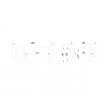 Преносим хладилник фризер хладилна кутия с компресор 30L, 100–240V, 12/24V